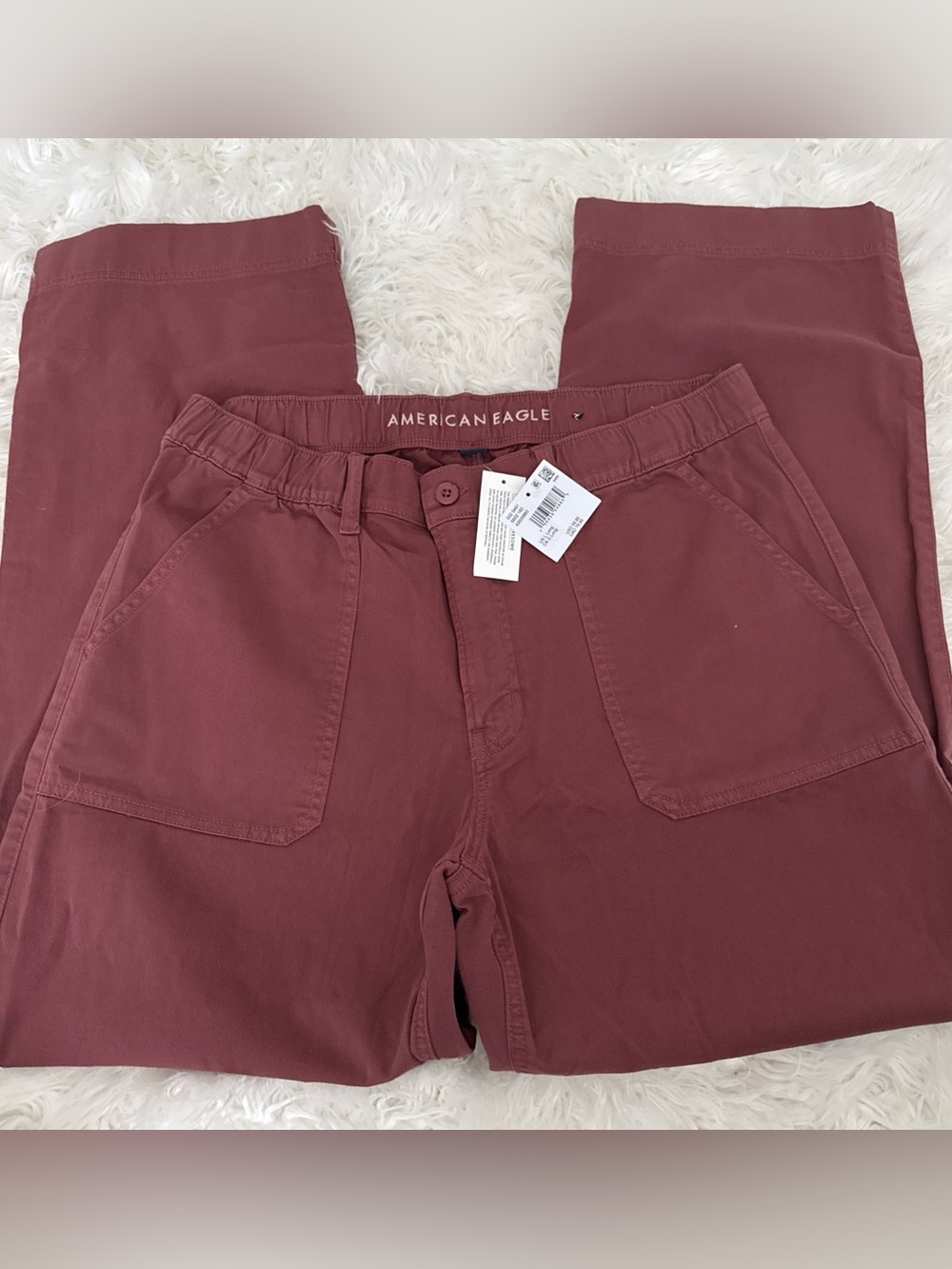 American Eagle Outfitters Men's Brick Red Chino Pants